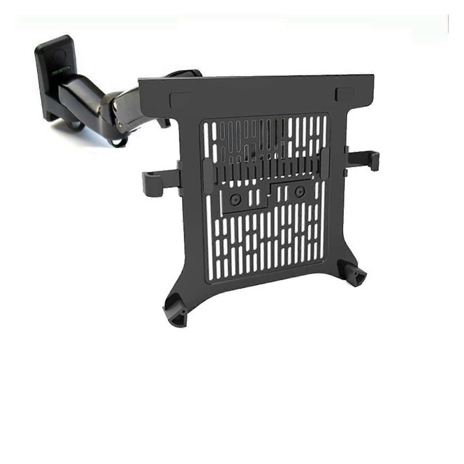 F150 F15T Gas Spring Double Arm Laptop Wall Mount 100 X 100 VESA 3-12 Kg For 13-27-Inch Laptops Extendable