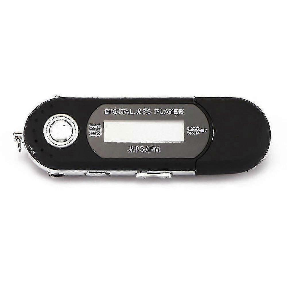 Multilingual USB MP3 Player - LCD Display, 32GB TF Card & FM Radio - Portable