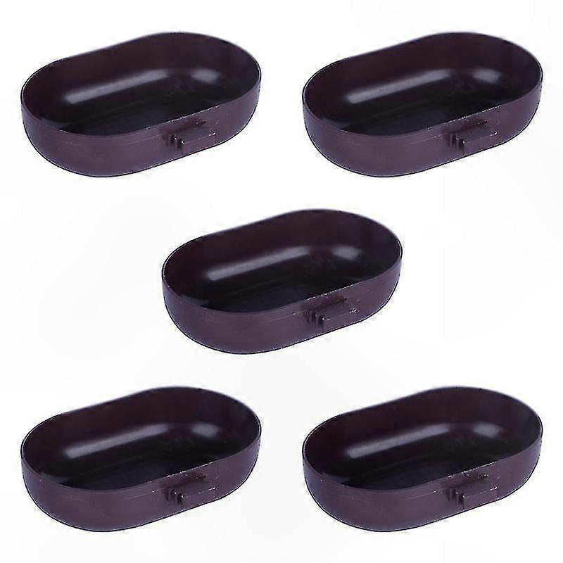 5-Pack Bird Bathing Basin Set