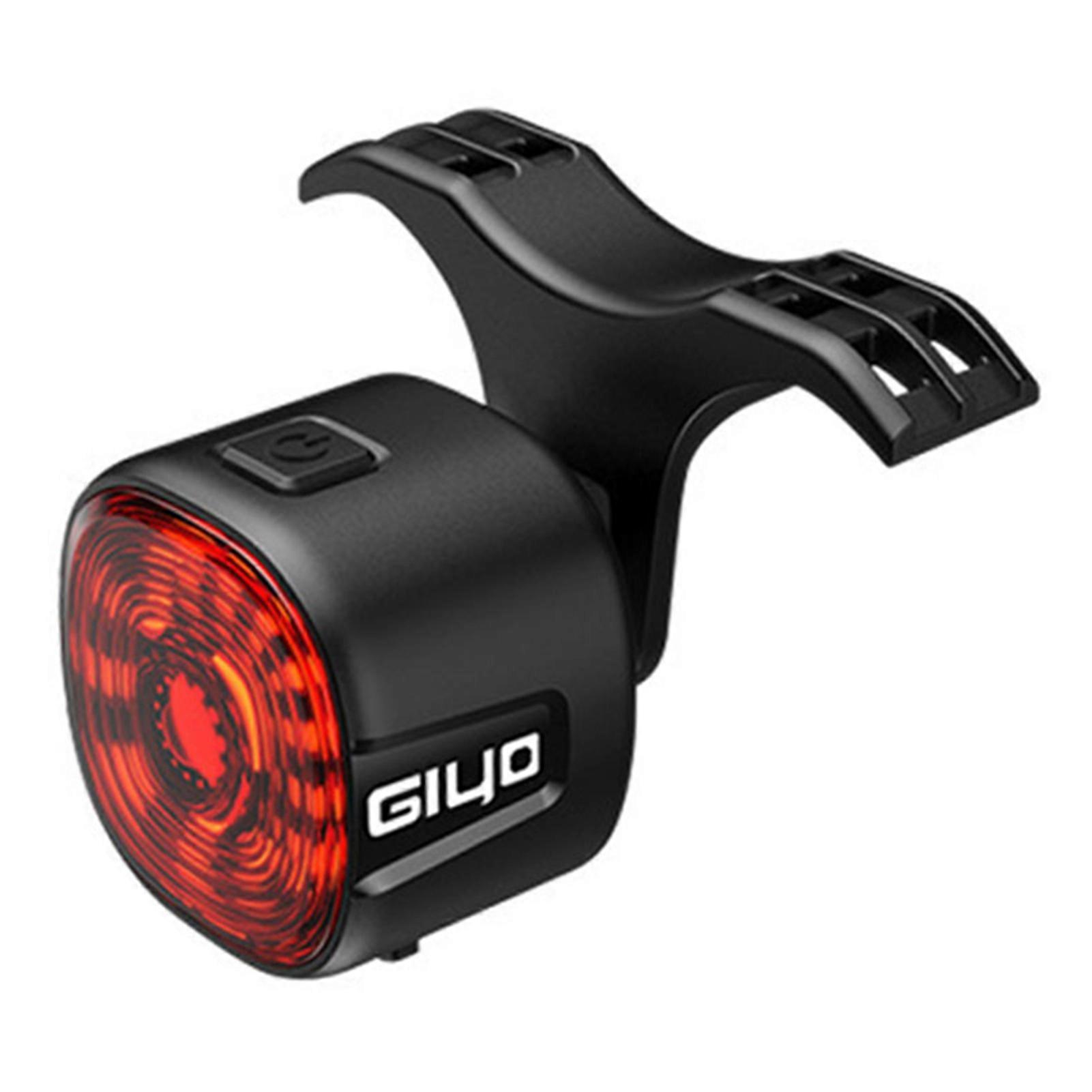 Smart Bike Tail Light with Brake Sensing IP66 Waterproof Rechargeable Cycling Light for Road Mountain Bike Accessories