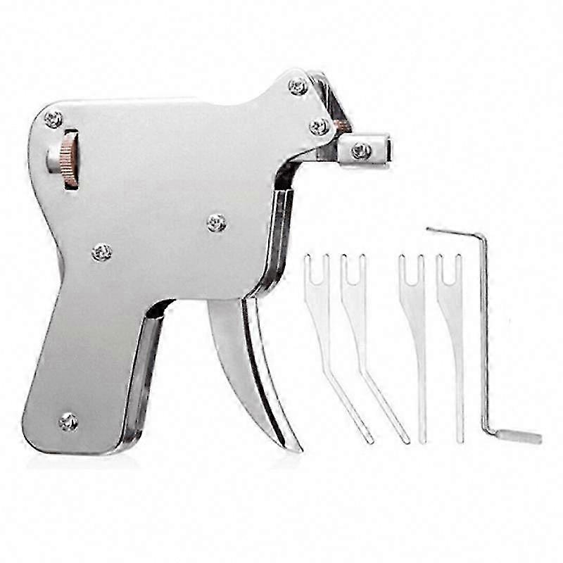 Lock Bump Key Door Opener Repair Tool Kit with Stainless Steel Picks for Locksmith Tools & Padlock Open Set