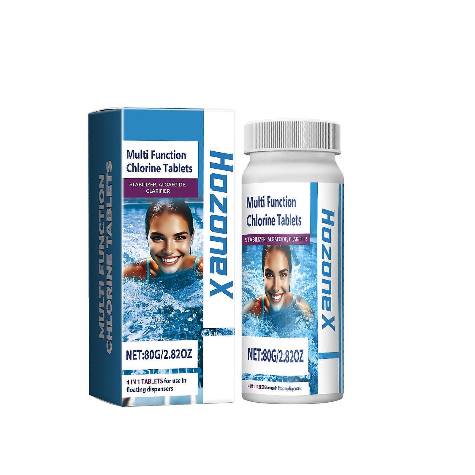 HozoneX swimming pool cleaning chlorine tablets