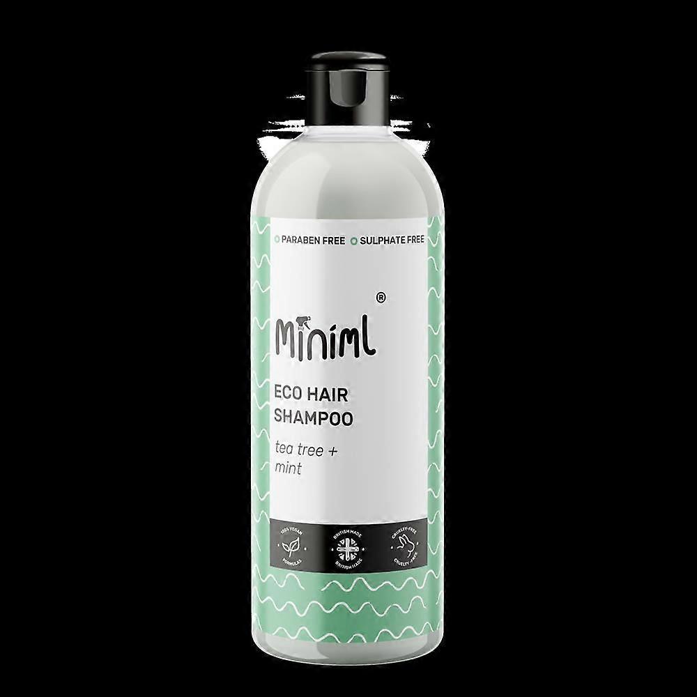 Miniml Cleansing shampoo tea tree and mint 500ml - 2 Pack