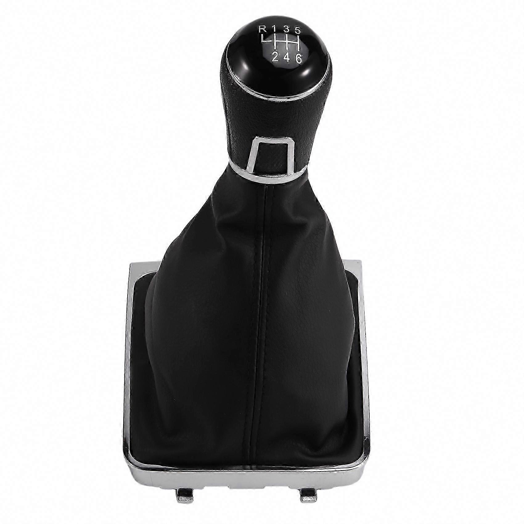 Manual Shift Knob Lever Dust Cover for B6 2005-2012 6 Speed Transmission