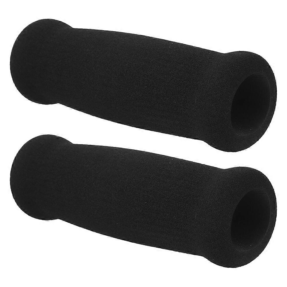 Thickened Non Slip Sponge Handle Grips for Walking Canes & Crutches Ergonomic Finger Design Skid Covers for Seniors and Walkers