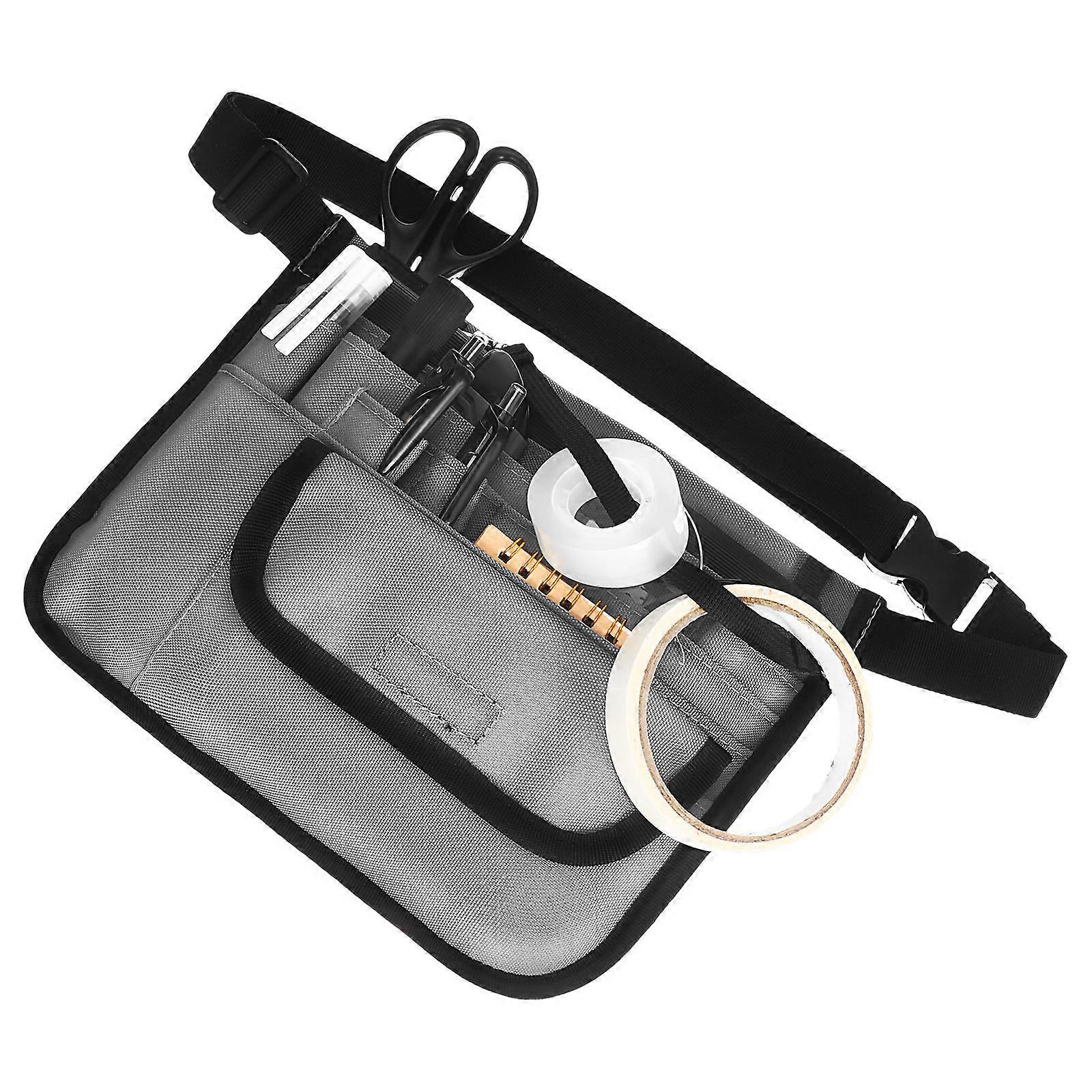 Adjustable Waist Apron for Men Women – Multiple Pockets for Efficient Tool Access and Organized Workspace in Restaurants, Bars, and Hospitality