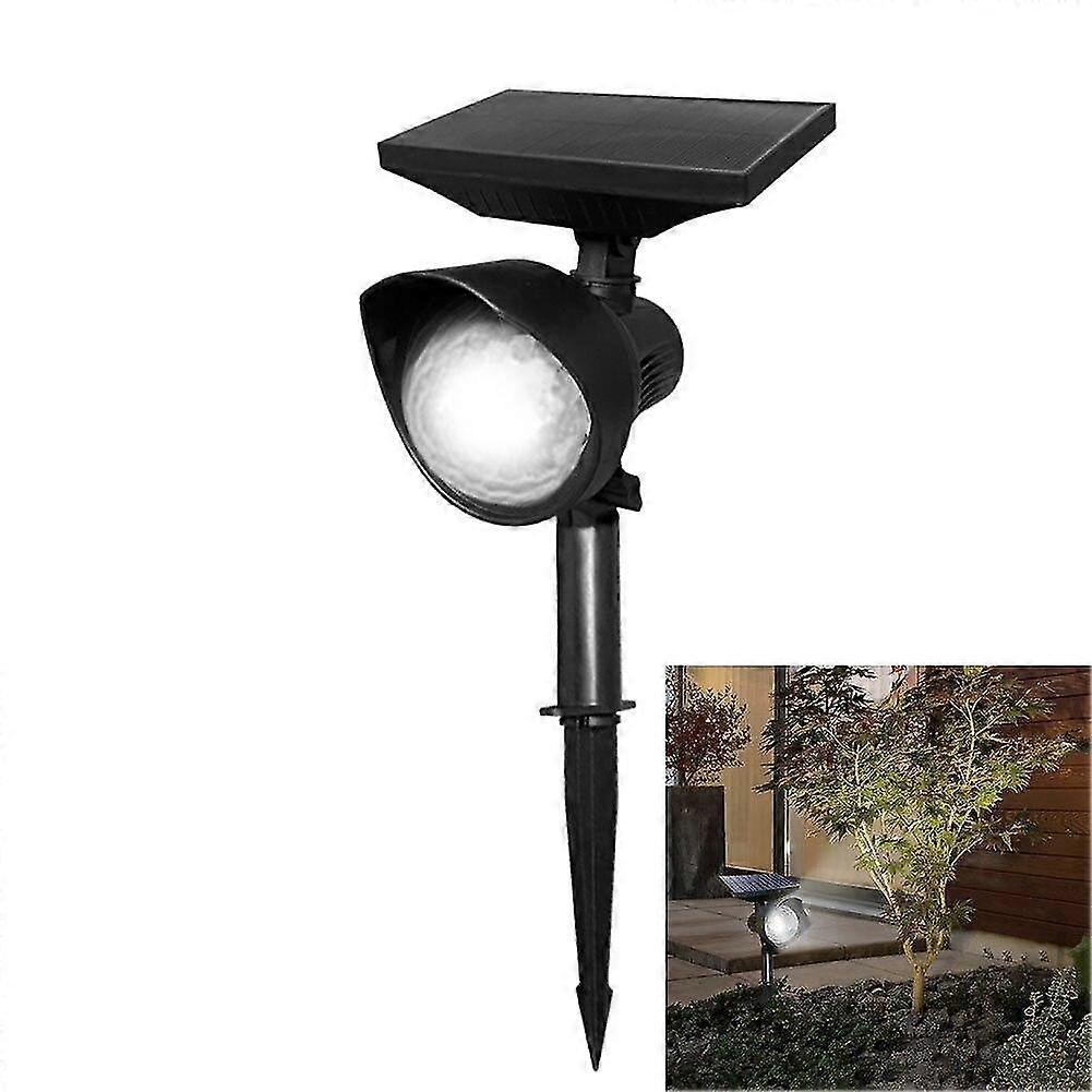 7 Led Solar Lawn Lamp Spotlight Waterproof Light Control Inserting ...