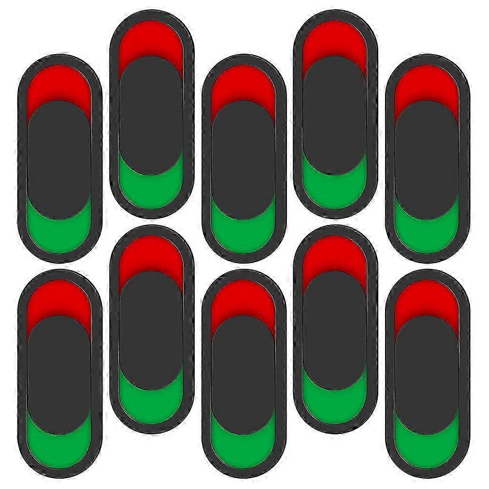 Ledig in-use skid dörrskylt för kontor, badrum, hotell och konferensrum 10Pack