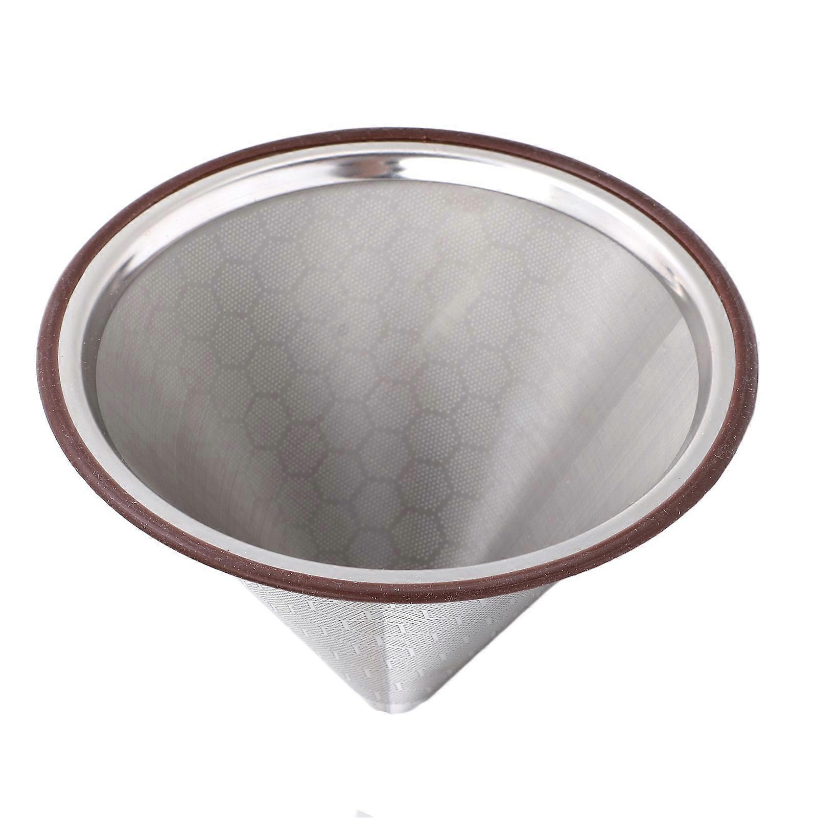 Stainless Steel Pour Over Coffee Filter 600 Mesh for 1-3 Cups