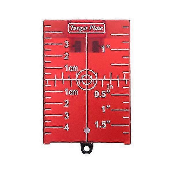 Crossover Cable Leveling Target Green Line Magnetic Floor Plate Red...