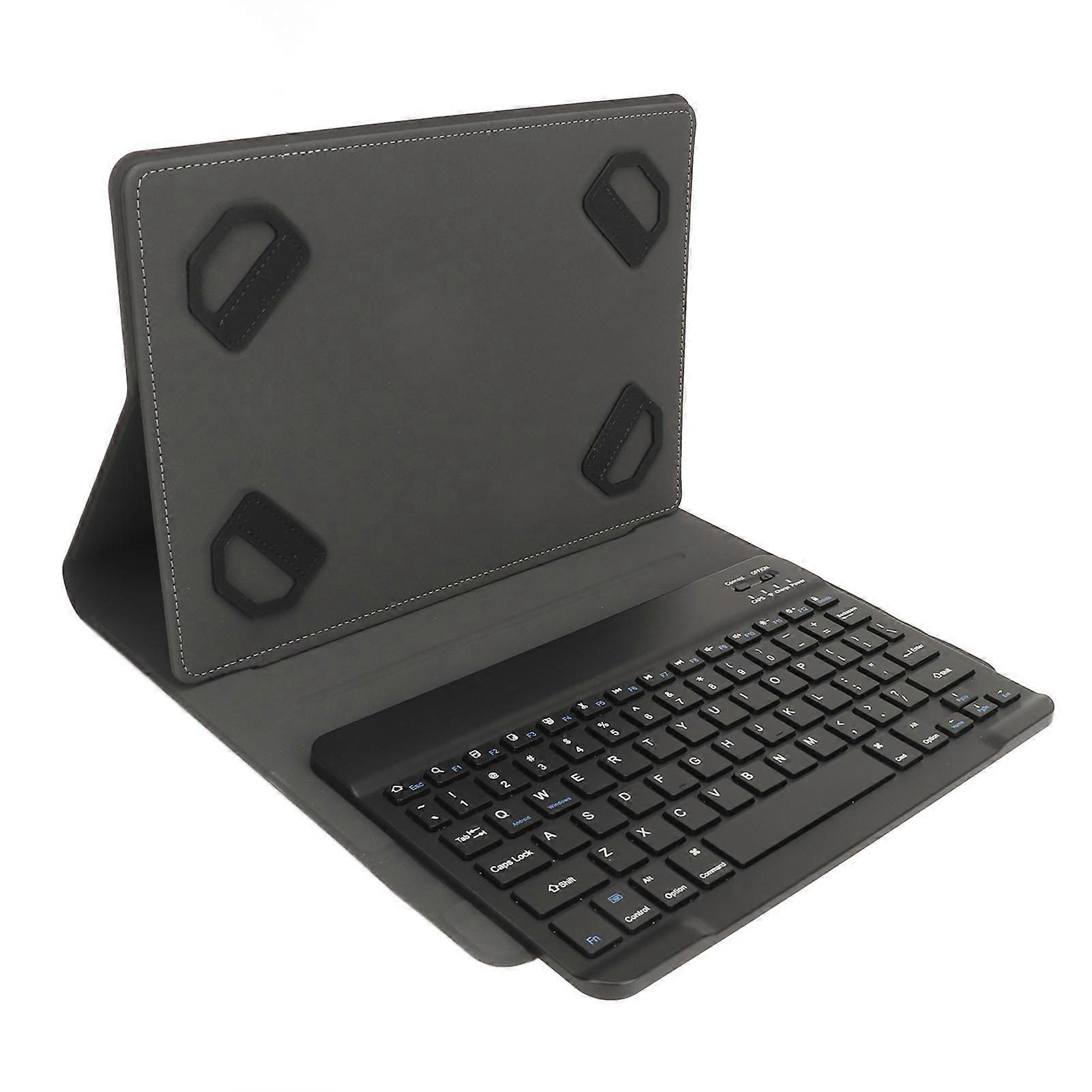Universal Bluetooth Keyboard Case for 9.7-11in Tablets PU Leather Scratch Resistant Slim Design
