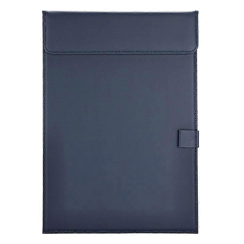 Leather A4 Meeting Clip Pad Office Writing Pad