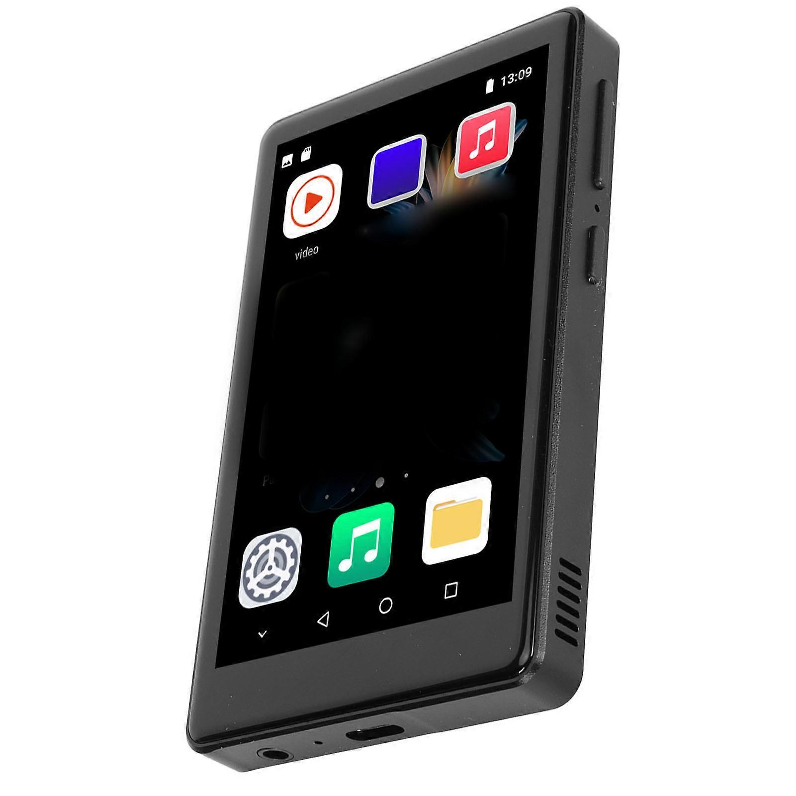 Bluetooth MP3 Player 4.0" Touch Screen 2GB RAM 16GB ROM Black