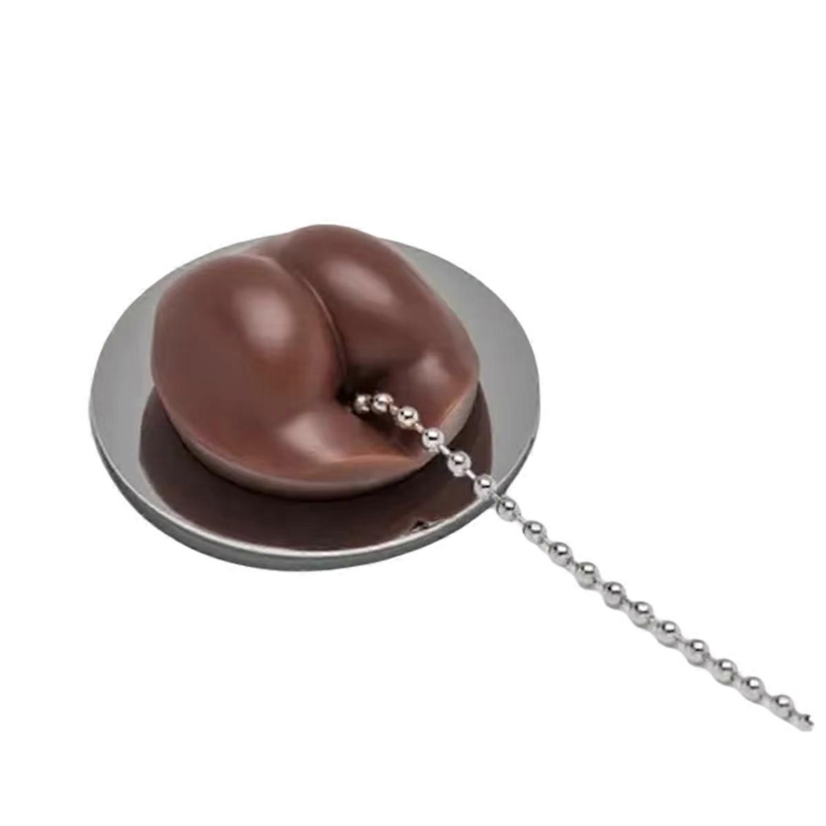 New Simulation Ass Kitchen Sink Strainer Stopper with Chain B