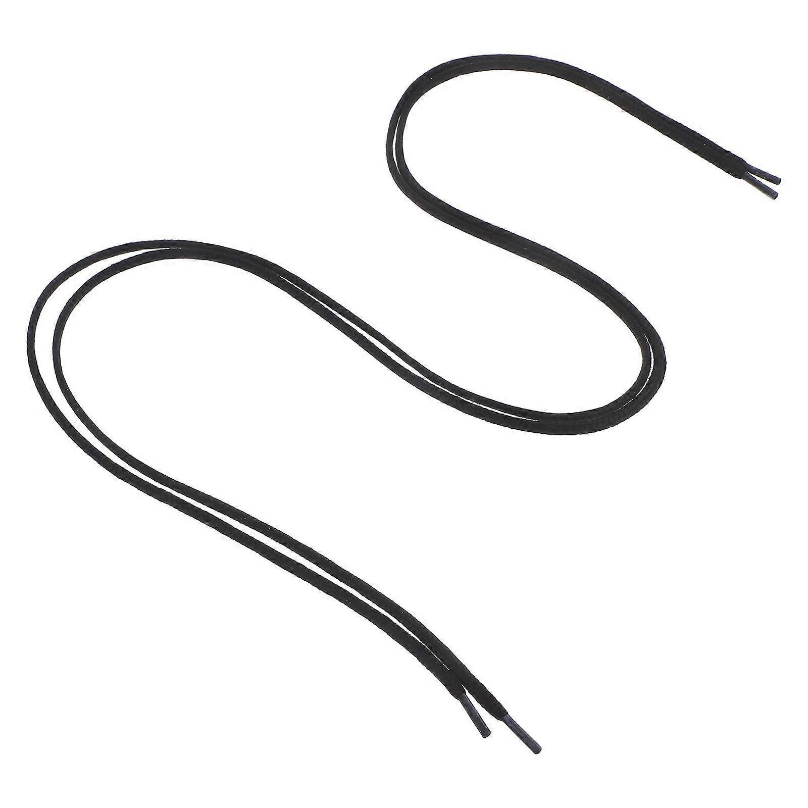 Boot Strings For Work Boots Fire Resistant Shoelace For Welding Black 85.00X0.40X0.40cm Durable 1 Pair
