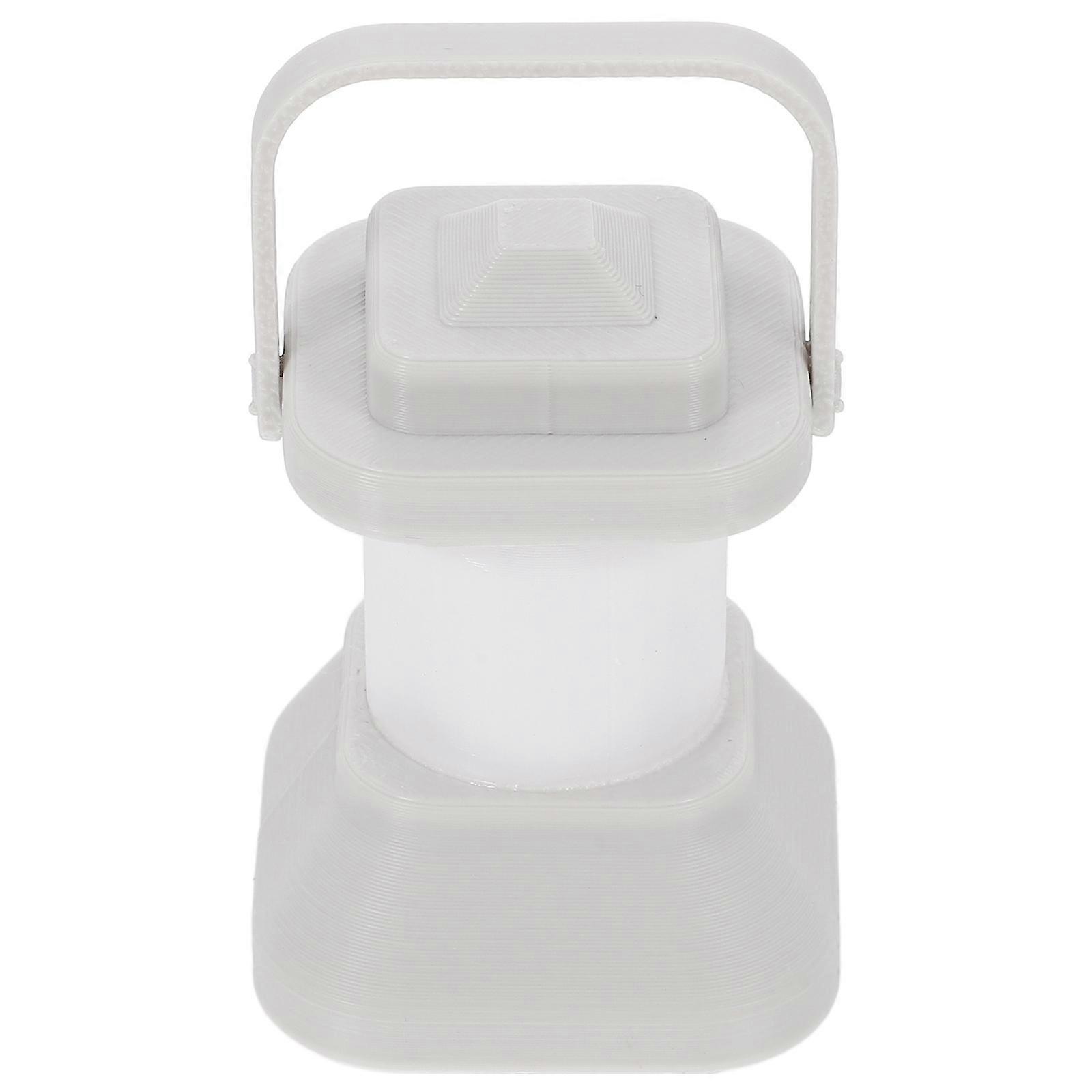 Lantern Miniature Figurines Miniature Lantern Figurine DIY Enthusiasts Handheld Design Construction 1Pack
