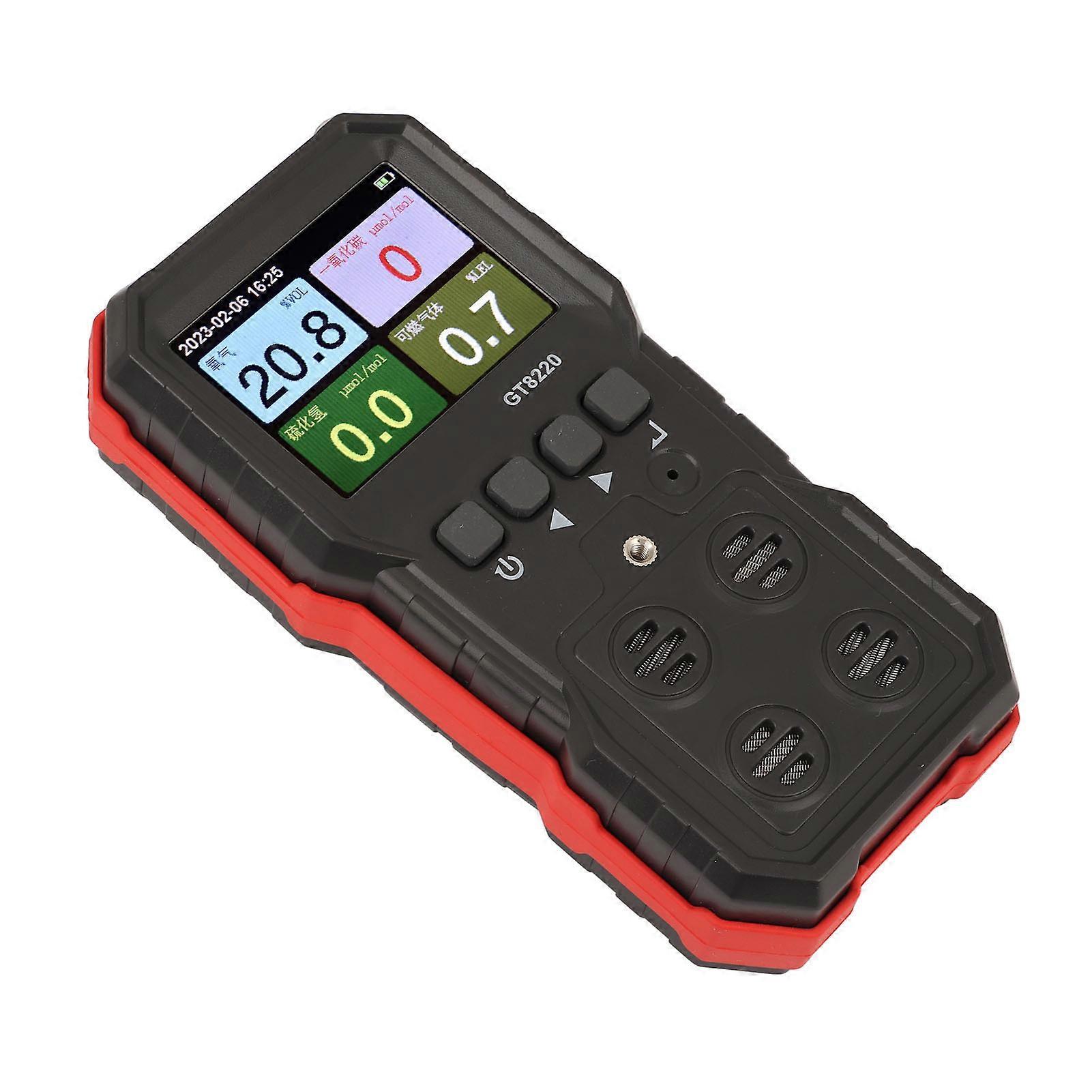 Portable Combustible Gas Detector with 2.3" Color Screen & Alarm