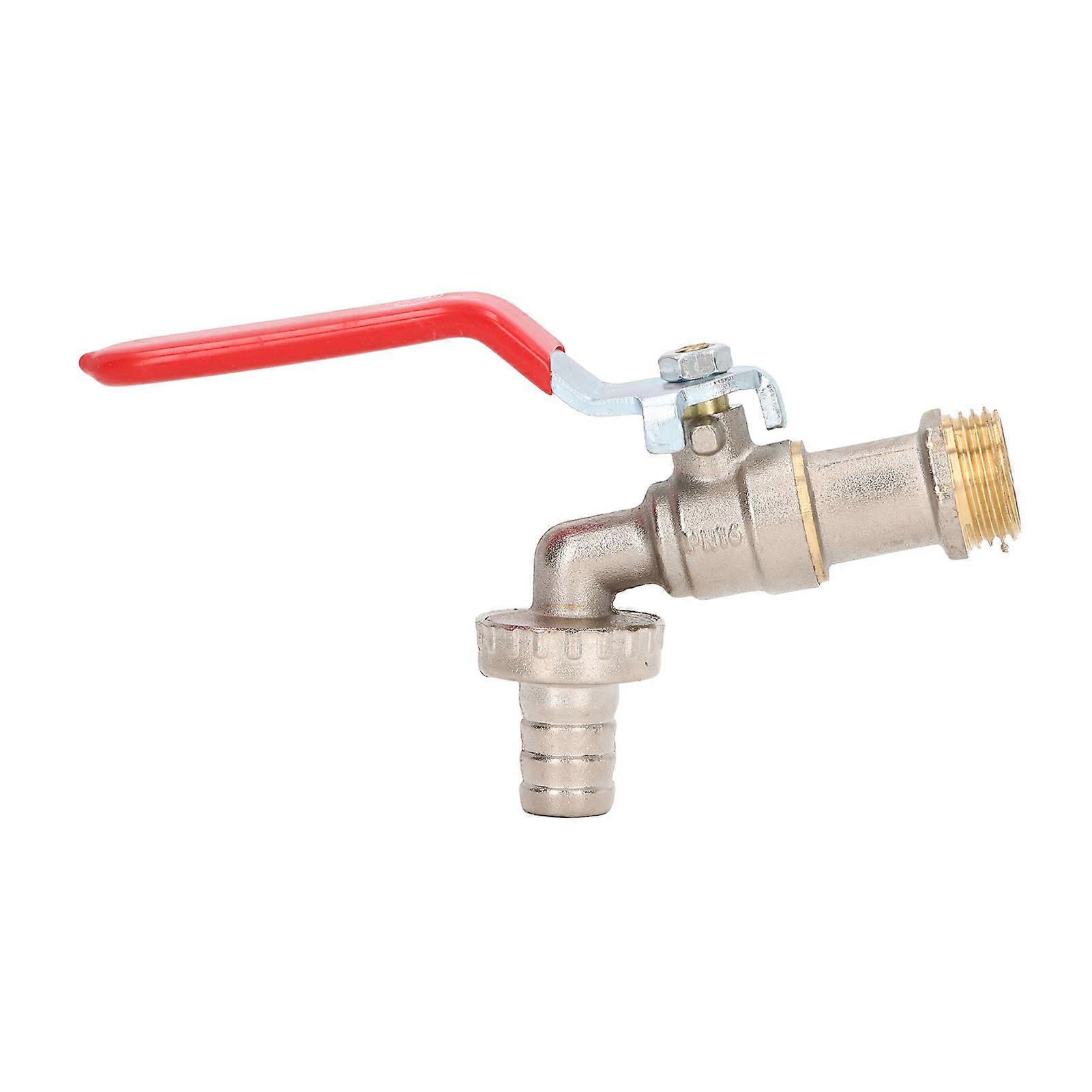 Brass Sink Hose Adapter Valve 3/4in Inlet 1/2in Outlet