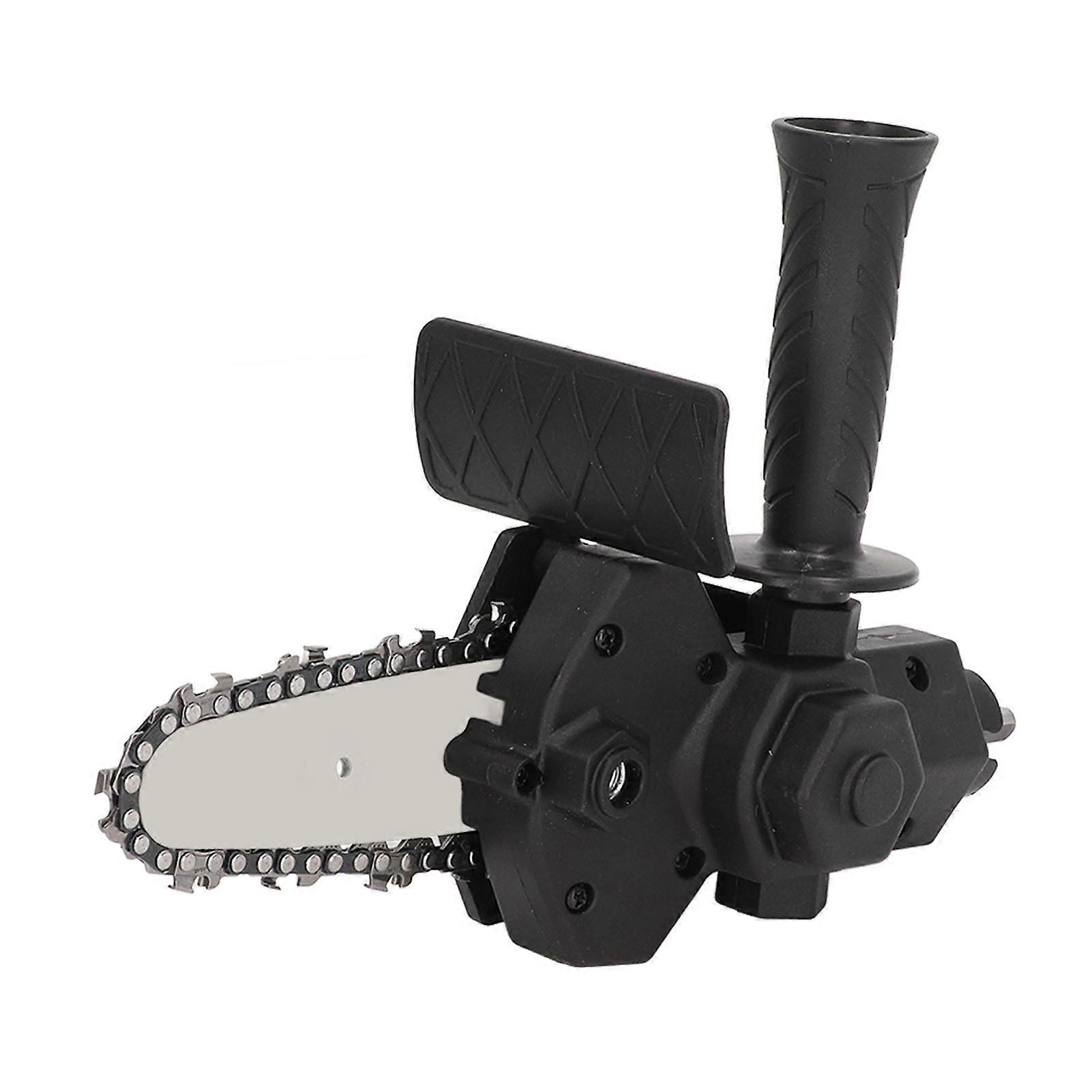 Electric Chainsaw Bracket Black ABS Handle 40-44mm Cordless Adapter