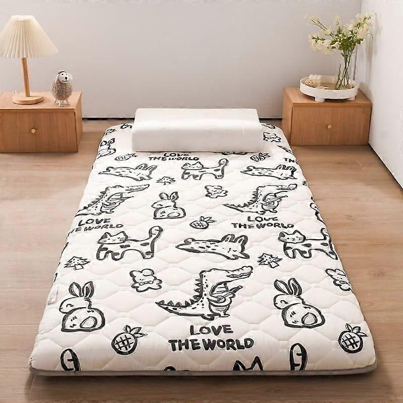 Japanese Folding Futon Mattress Portable, Models E 180x200cm / G 150x200cm, Single or Double, Soft and Breathable