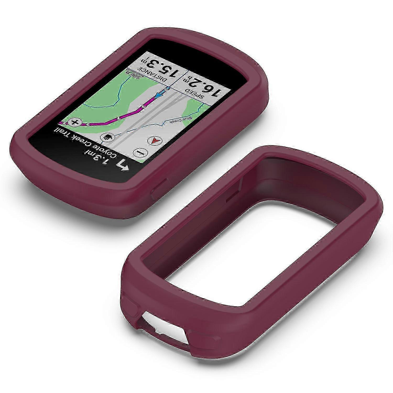 Fahrrad GPS Computer Anti-Drop Soft Silikon Schutzhülle - Grün