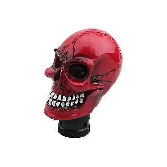 Shift Lever Knob High Strength Simple Installation Skull Compact Resin Gear Handle Stick for Automobile 2025