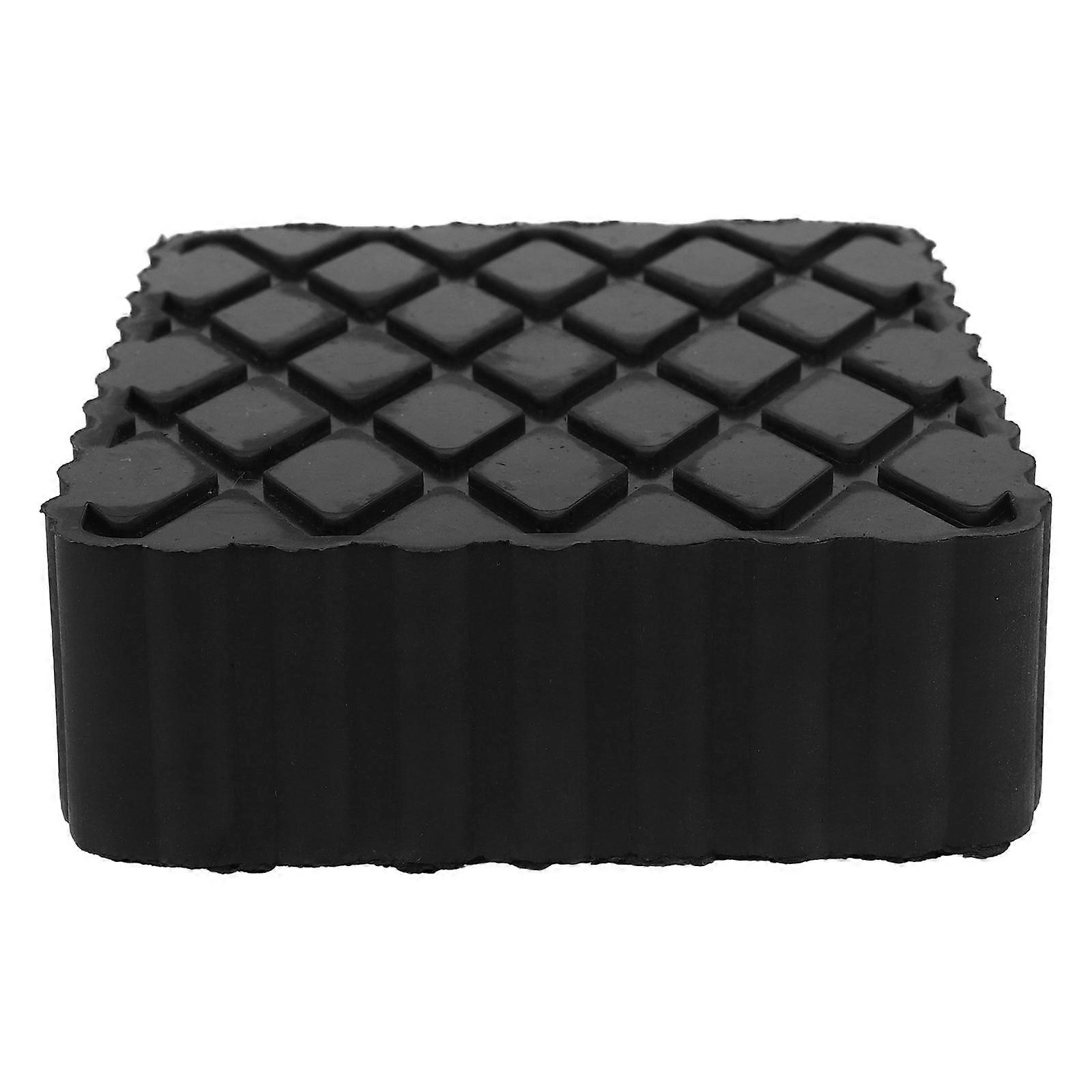 Rubber Lift Blocks Automotive Jacking Equipment for on-The-Go Repairs Absorption 1 Set