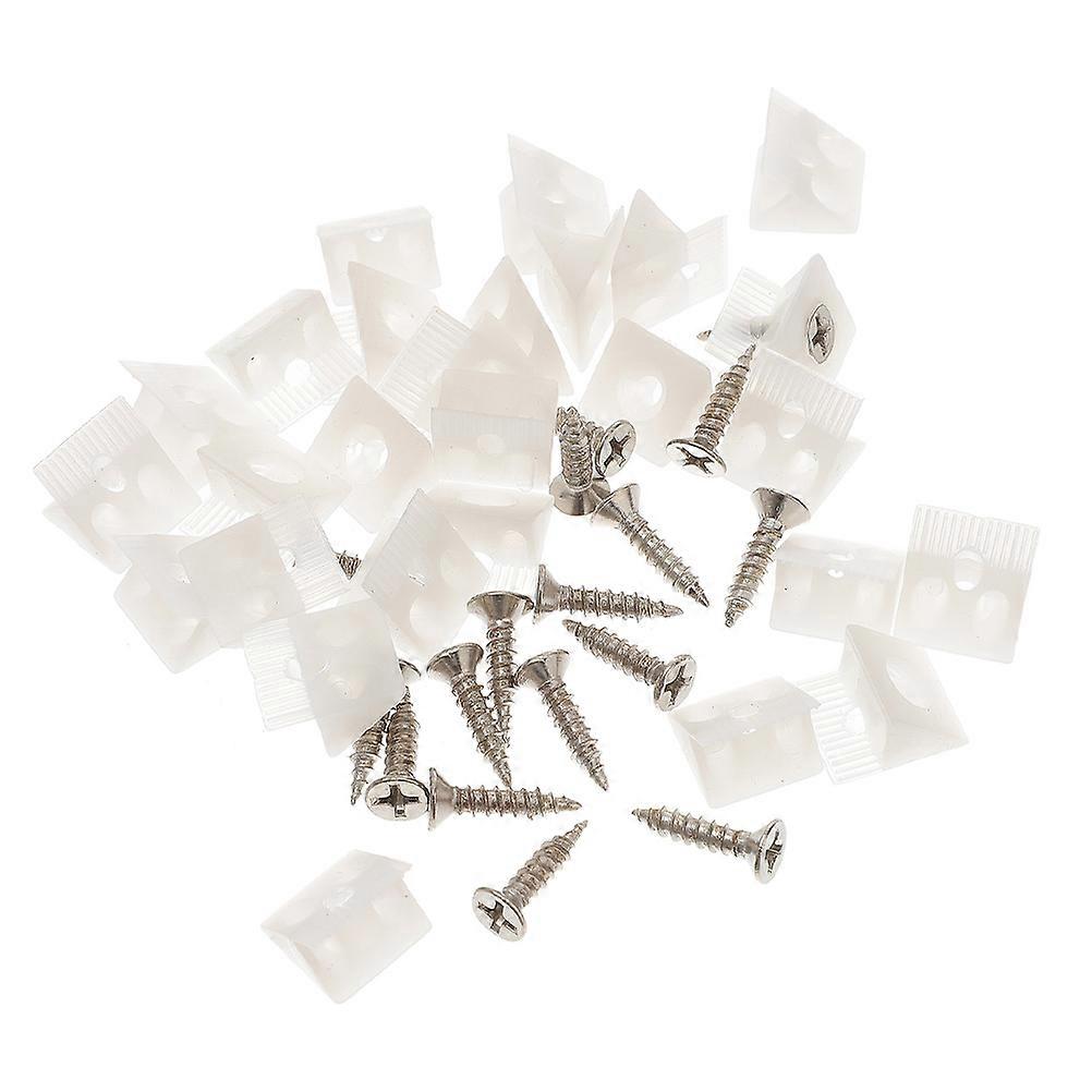 Mending Wedges Drawer Bottom Bracket for Furniture Repair 200Pcs Set
