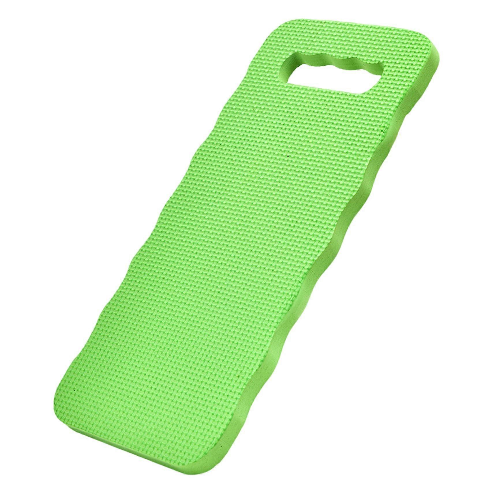 Kneeling Pad 15x7 Inch EVA Foam Knee Cushion Green With Handle NonSlip ShockAbsorbing Knee Mat For Gardening And Yoga