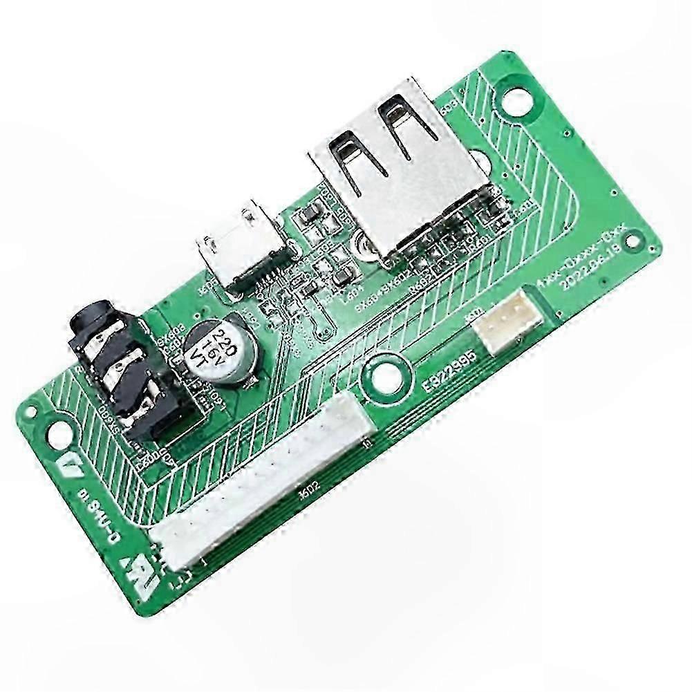 USB 2.0 Audio Jack Power Connector for Portable Speaker Micro-USB Charging Port Replacement Part