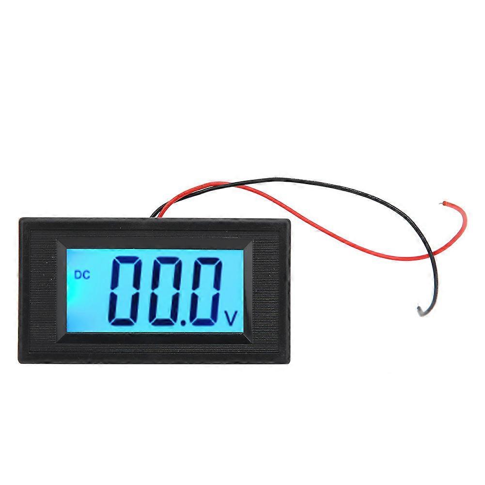 Voltmètre à affichage numérique LCD YB5135D, voltmètre CC à deux fils (demi-joint DC40V-100V)