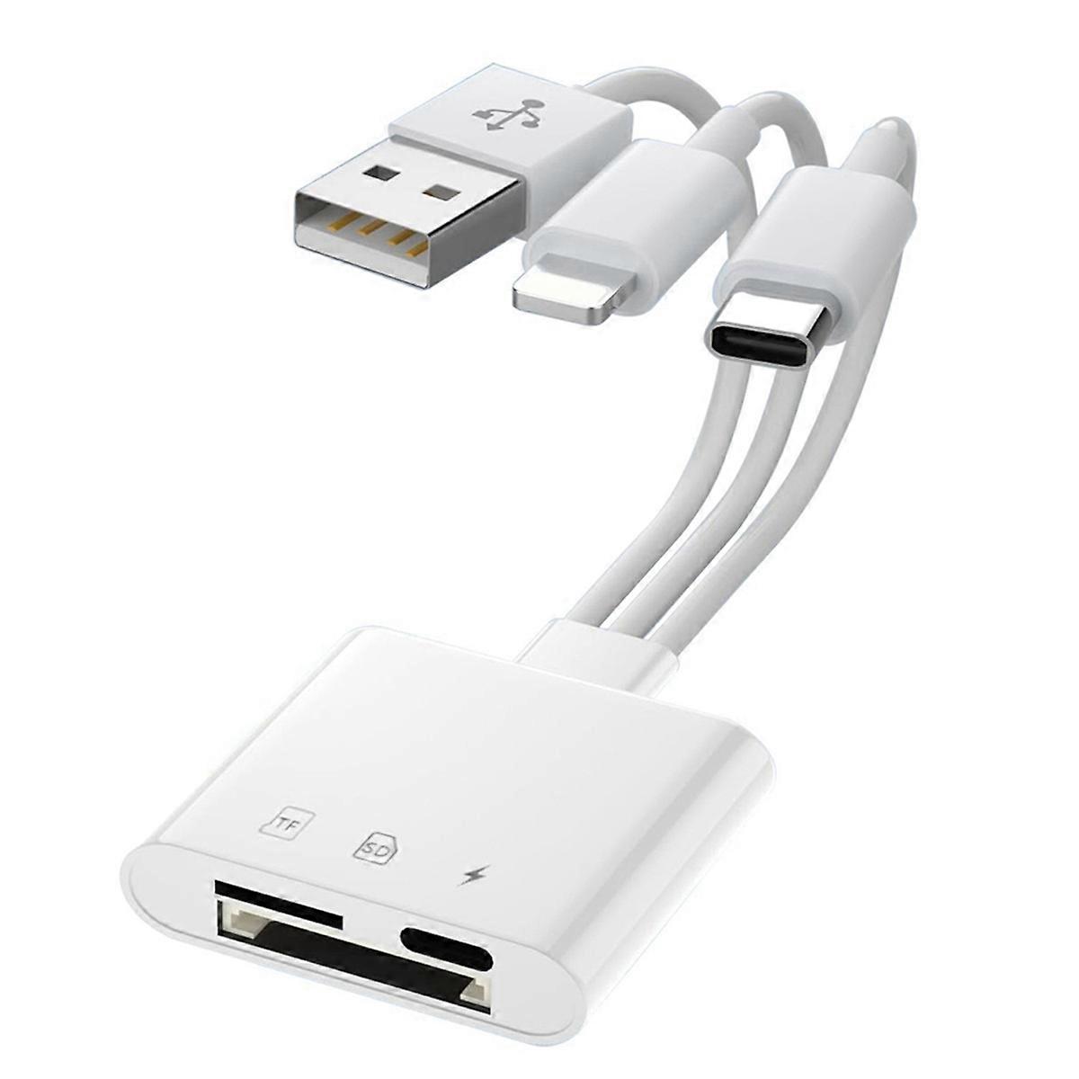 Memory Card Reader with Charging Port for ///Laptop