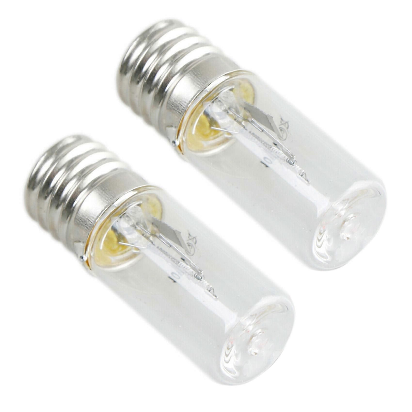 2X UVC Lights Germicidal Lamp Bulb Ultraviolet DC 10V UV Light Tube Bulb E17 3W Disinfection Quartz