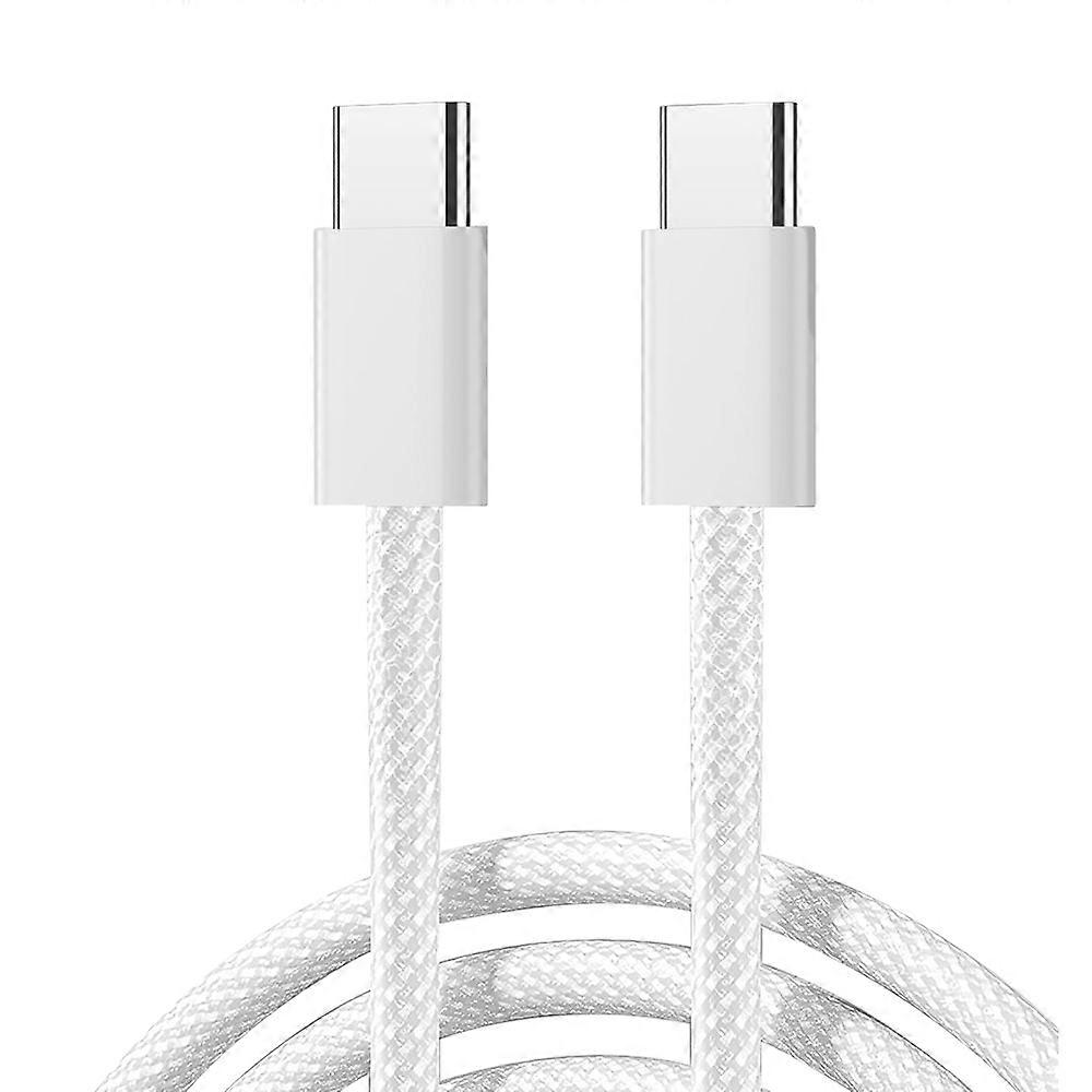 JOYROOM S-A45 Ben Series Braided Fast Charging Data Cable 1m Type-C to Type-C 60W Charging Cord for
