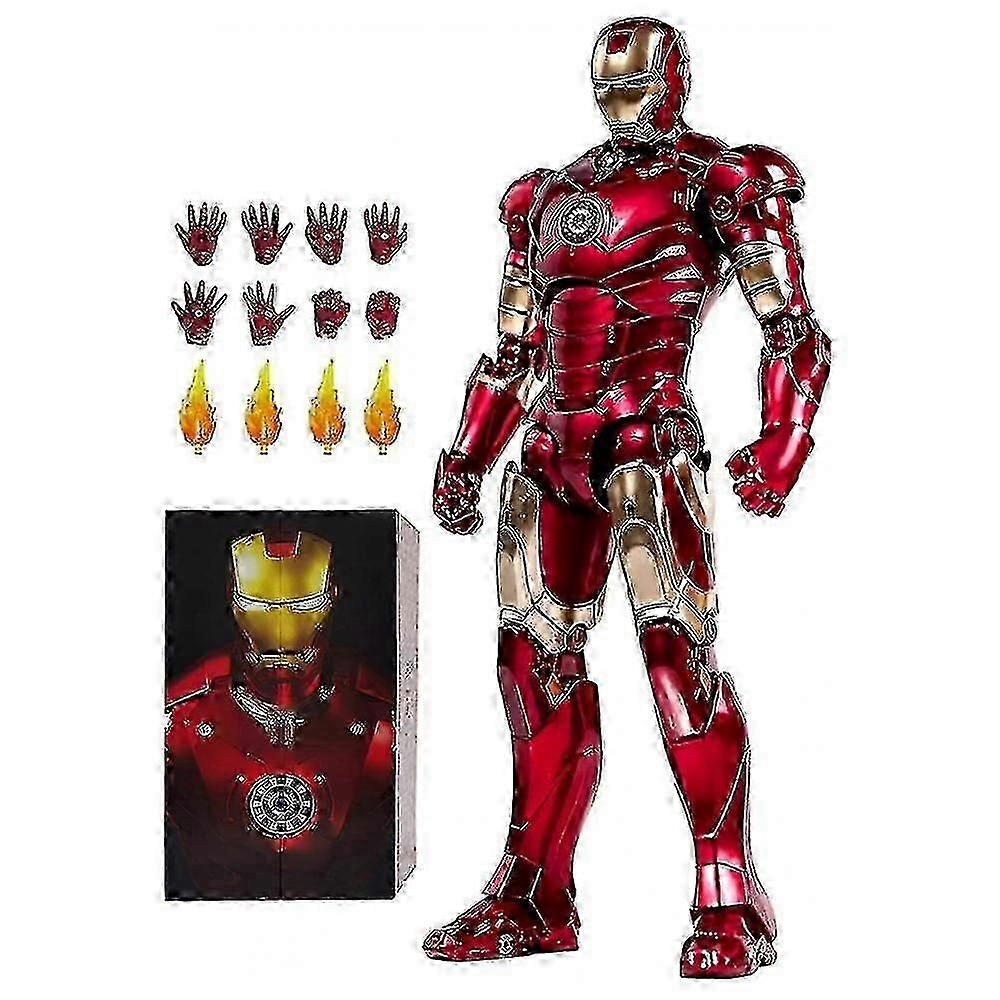 7 Inch Ironman Mk3 Action Figure,deluxe Painting All Joints Movable Collectible Toy Cs