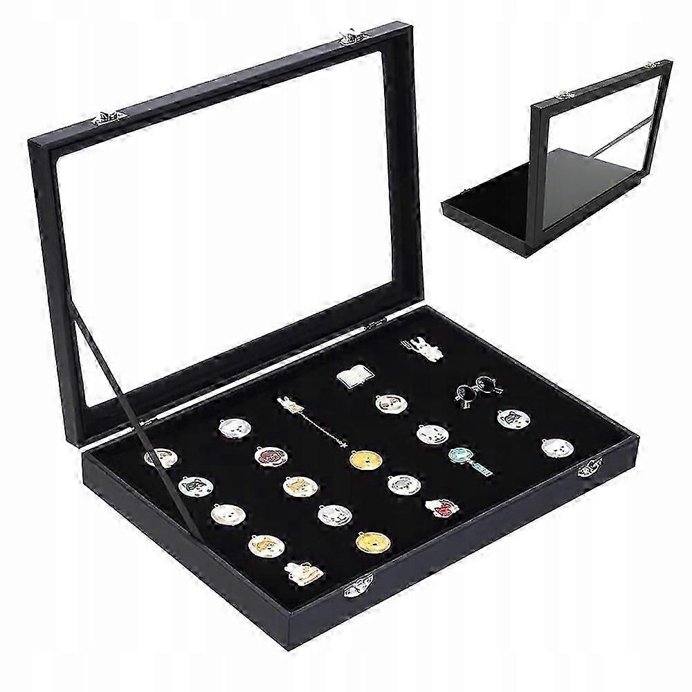 Display Boxes Display Case For Coins, Medals, Pins, Badges