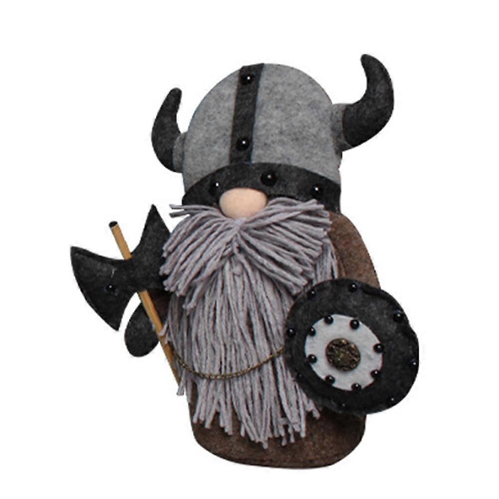 Faceless Gnome Plush Doll Knight Dwarf Viking Gladiator Figurine Table Ornaments Decoration