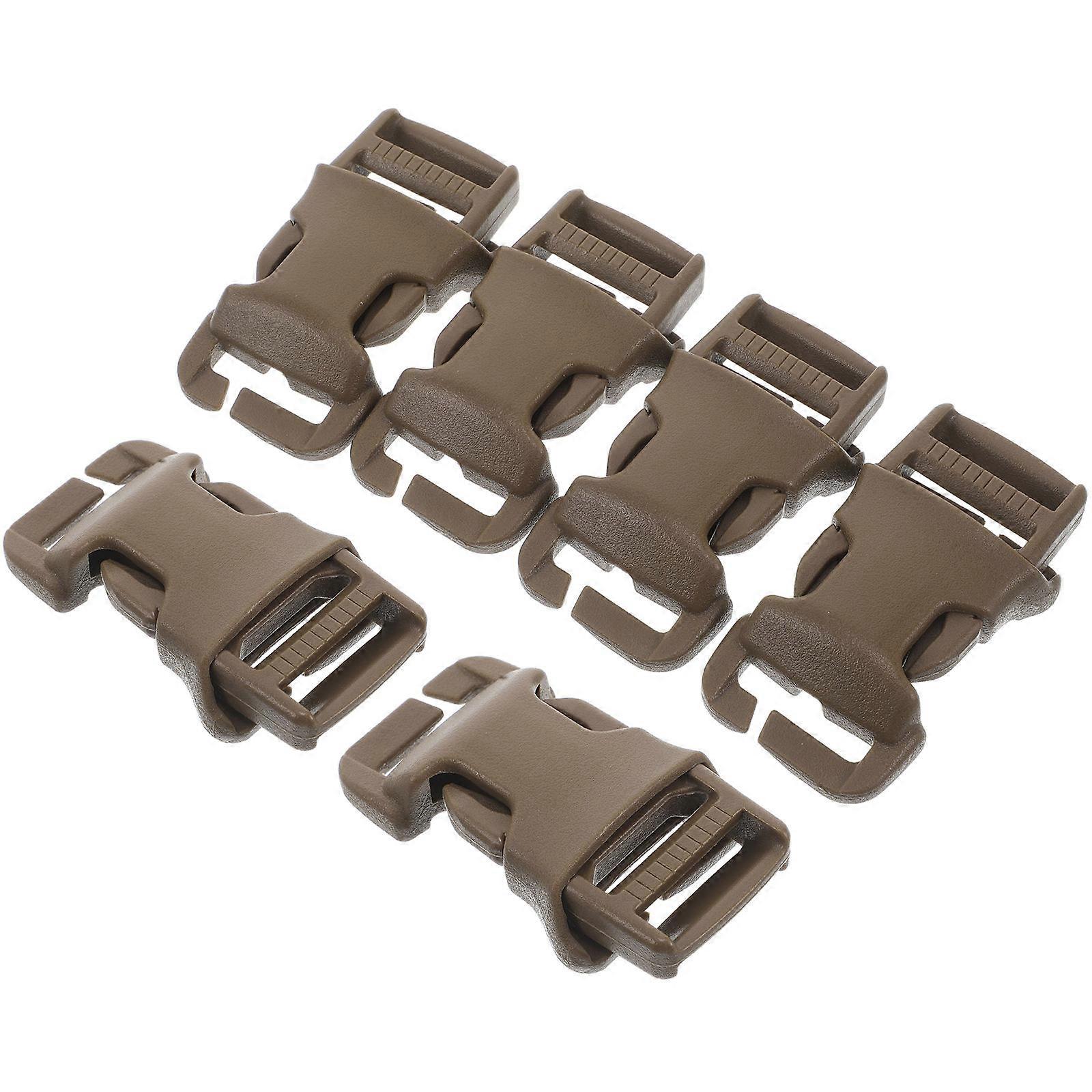 Convenient Strap Buckles Plastic Backpack Buckles for Hiking 30Pcs