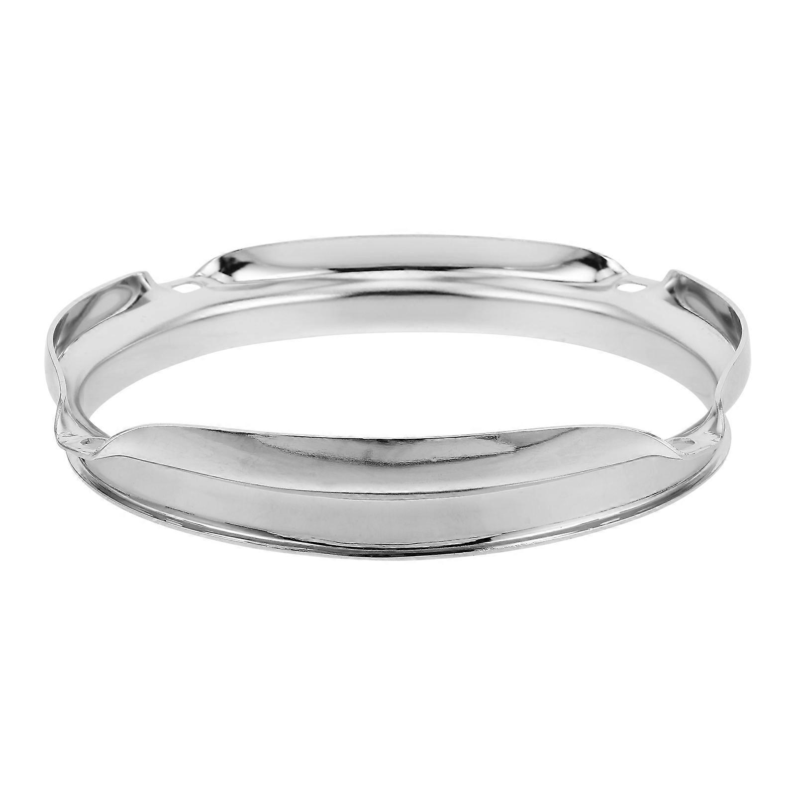 Durable Silver Bass Drum Hoop Protector for Drum Use Easy Installation