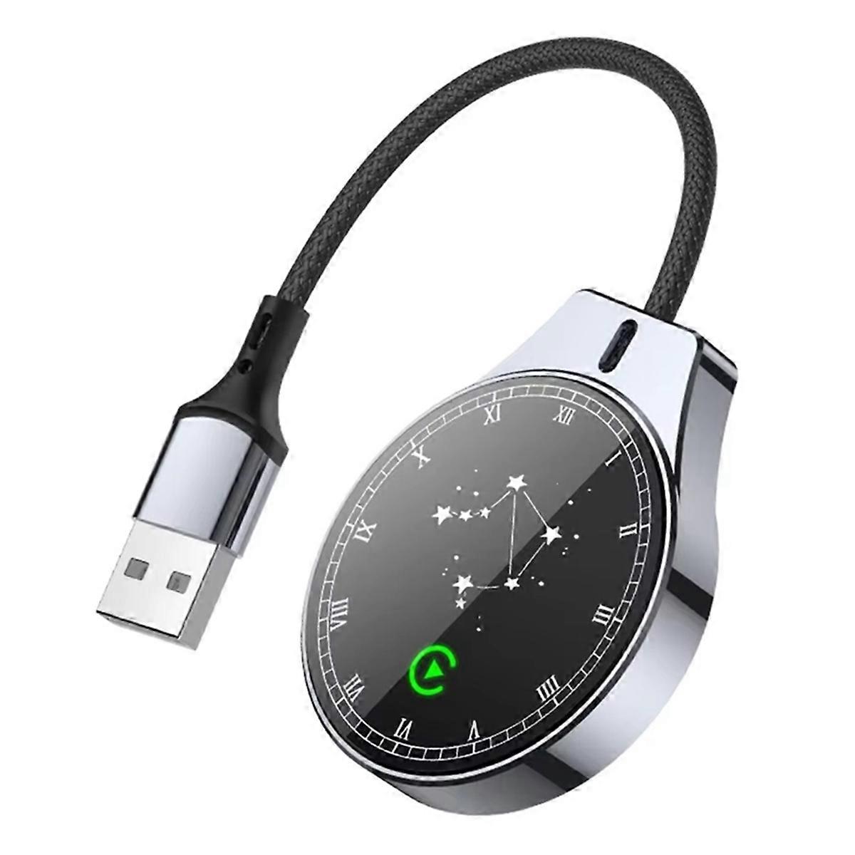 2 in 1 Carplay Wireless Android Auto Mini Adapter 5.0G/Wifi Connetion for for Andriod Cellphone Wire