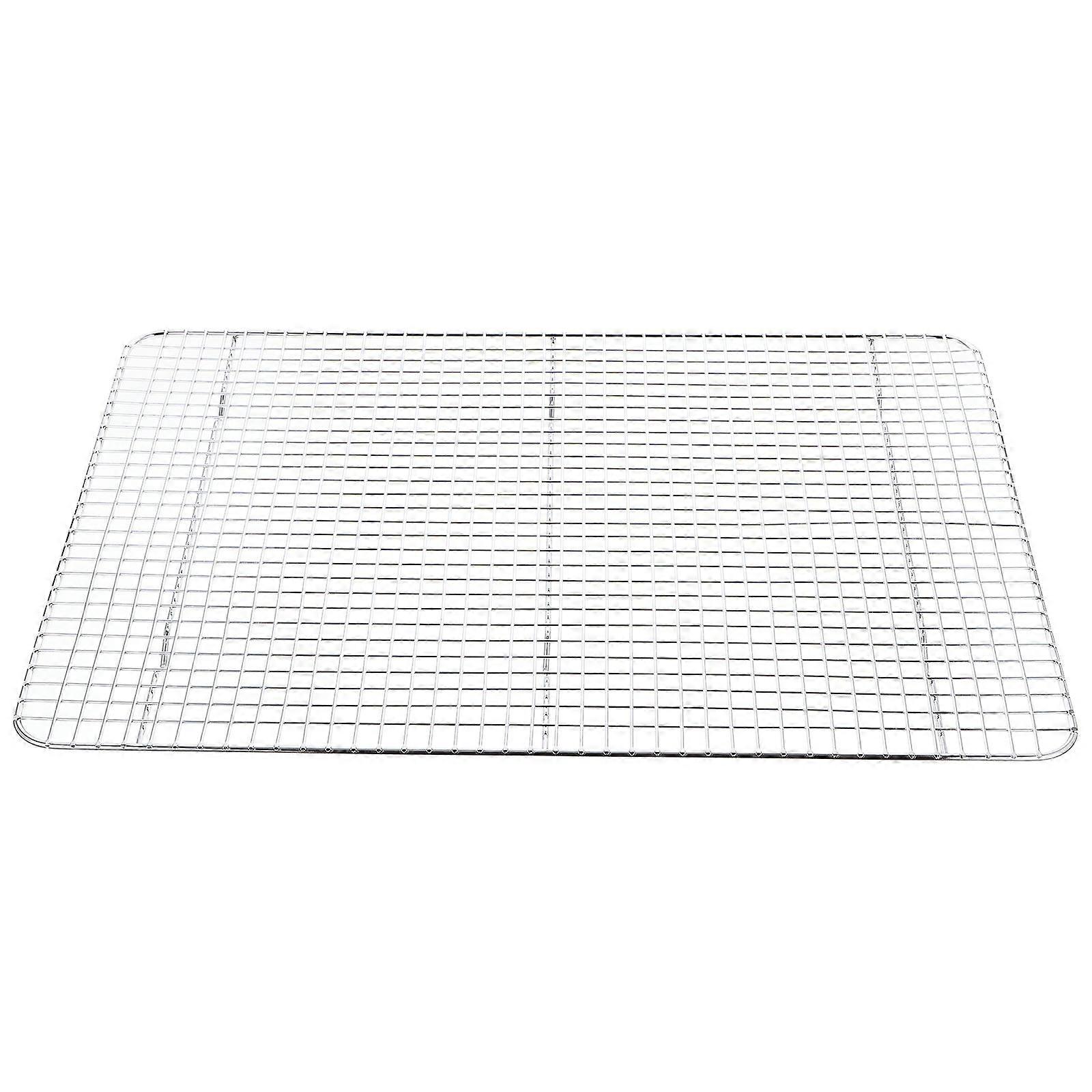 Bread Cooling Rack Metal Wire Rack for Baking 2Pcs Silver Stainless Steel