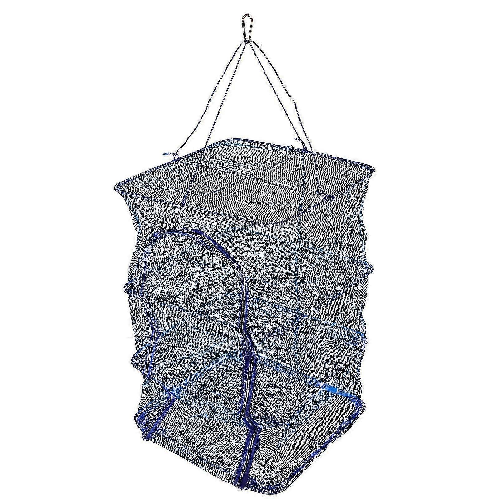 Meat Dryer Hanging Mesh Net Dryer Hydroponic Dry Net Drying Rack Hanging Drying Net Lobster Collapsible Dry Net
