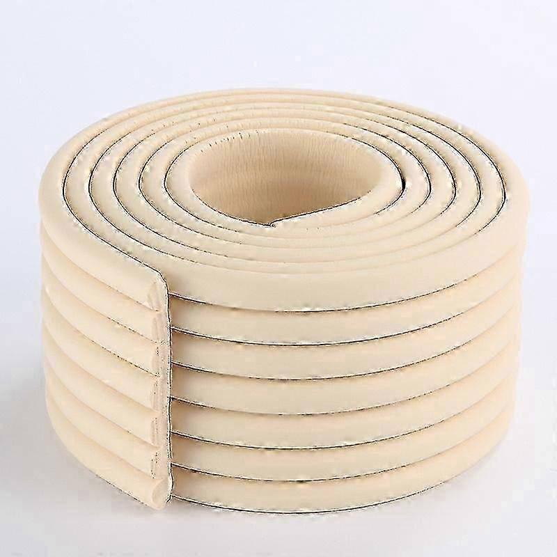 2M Safety Edge Protection Strip Edge Corner Guards Foam Roll Children Anti Collision Strip Extra Thick Foam Strip for Table Wall Corner with Double Si