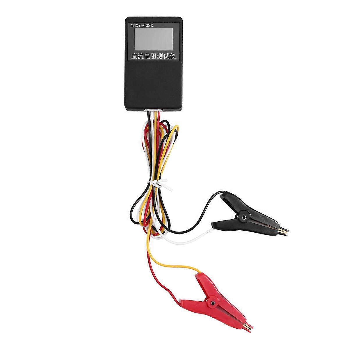 YHXY-002R Resistance Tester with LCD Display 0.0001 Ohm -20 Ohms DC Milliohmmeter 0.03% Resistance Tester