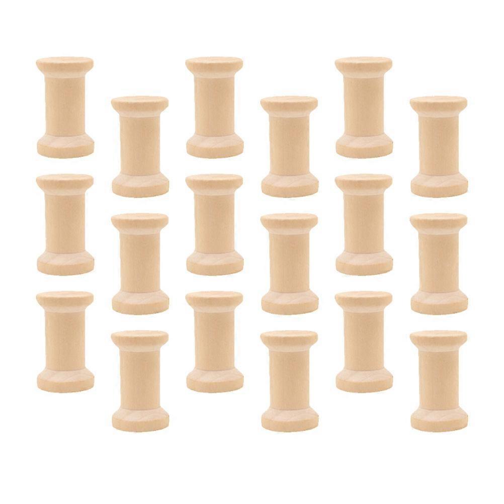 Empty Thread Spools 30Set Plastic Material Cord Holder Ideal For Weaving Reel Yarn Spools Quilt Binding Spool Craft Design