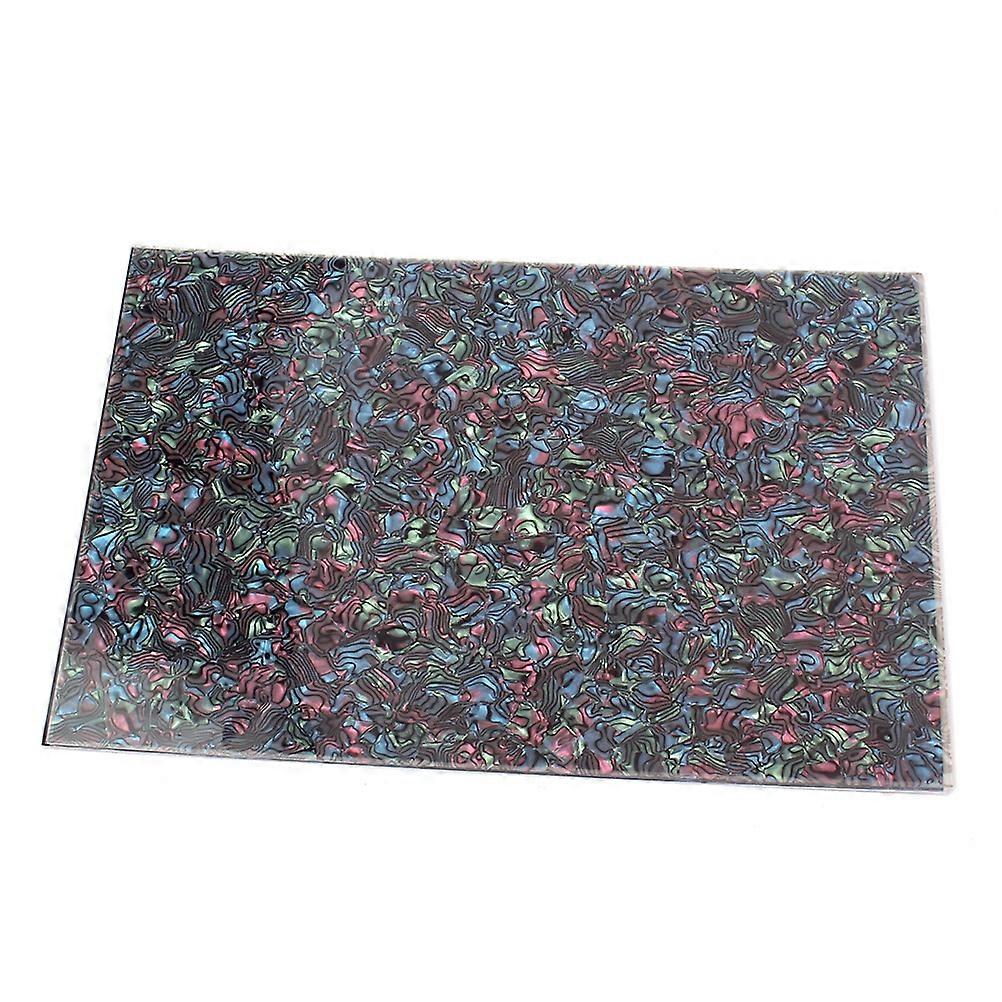 Pickguard Material Sheet for Acoustic Guitar 2Pcs Multicolor