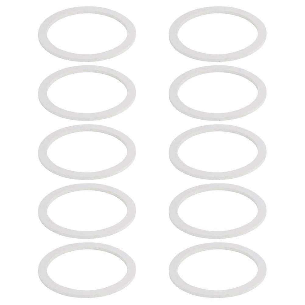 Silicone Sealing Rings Replacement Ring for Kitchen Supplies 20Pcs White