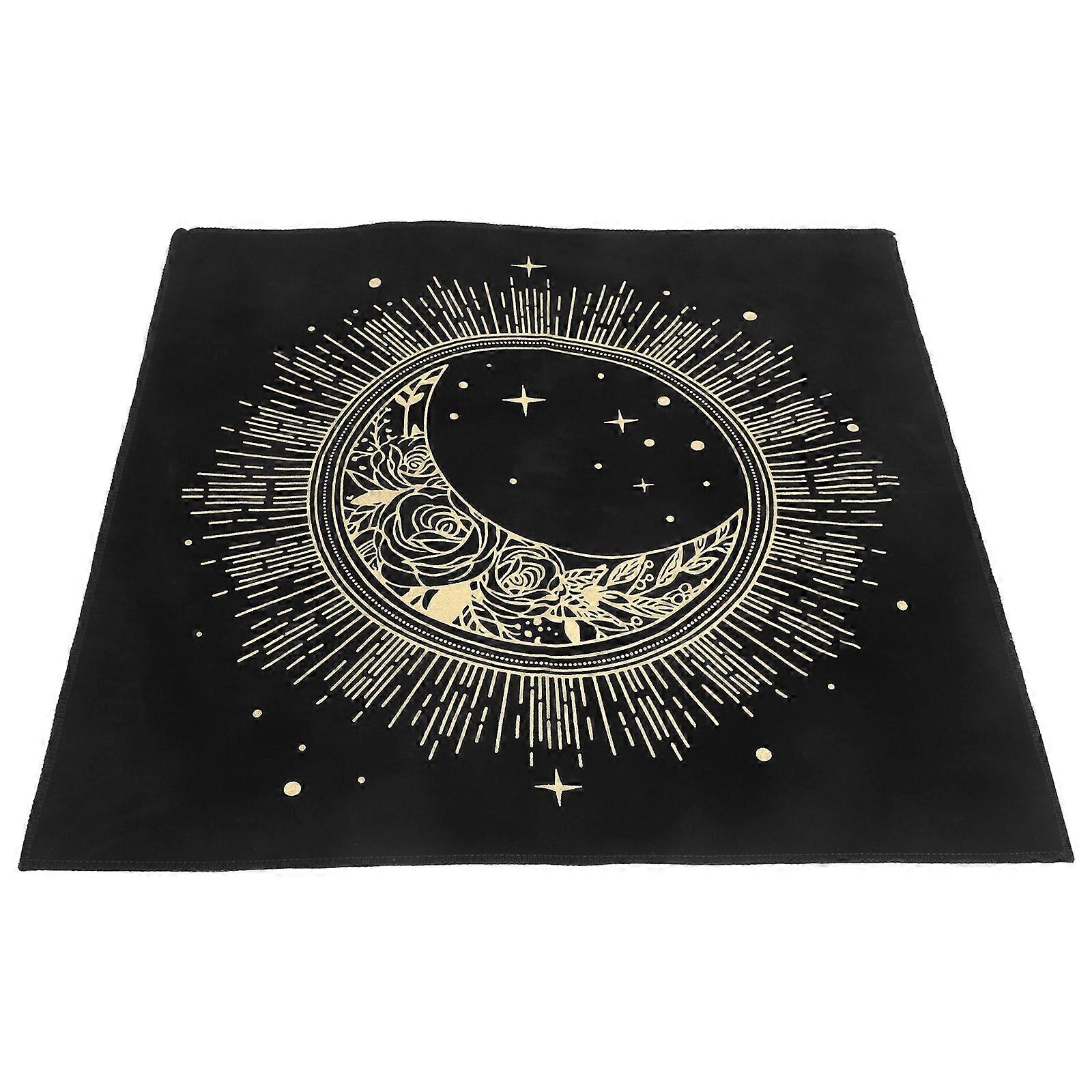 Tarot Cloth Reading Table Cloth for Divination Soft Fabric Black