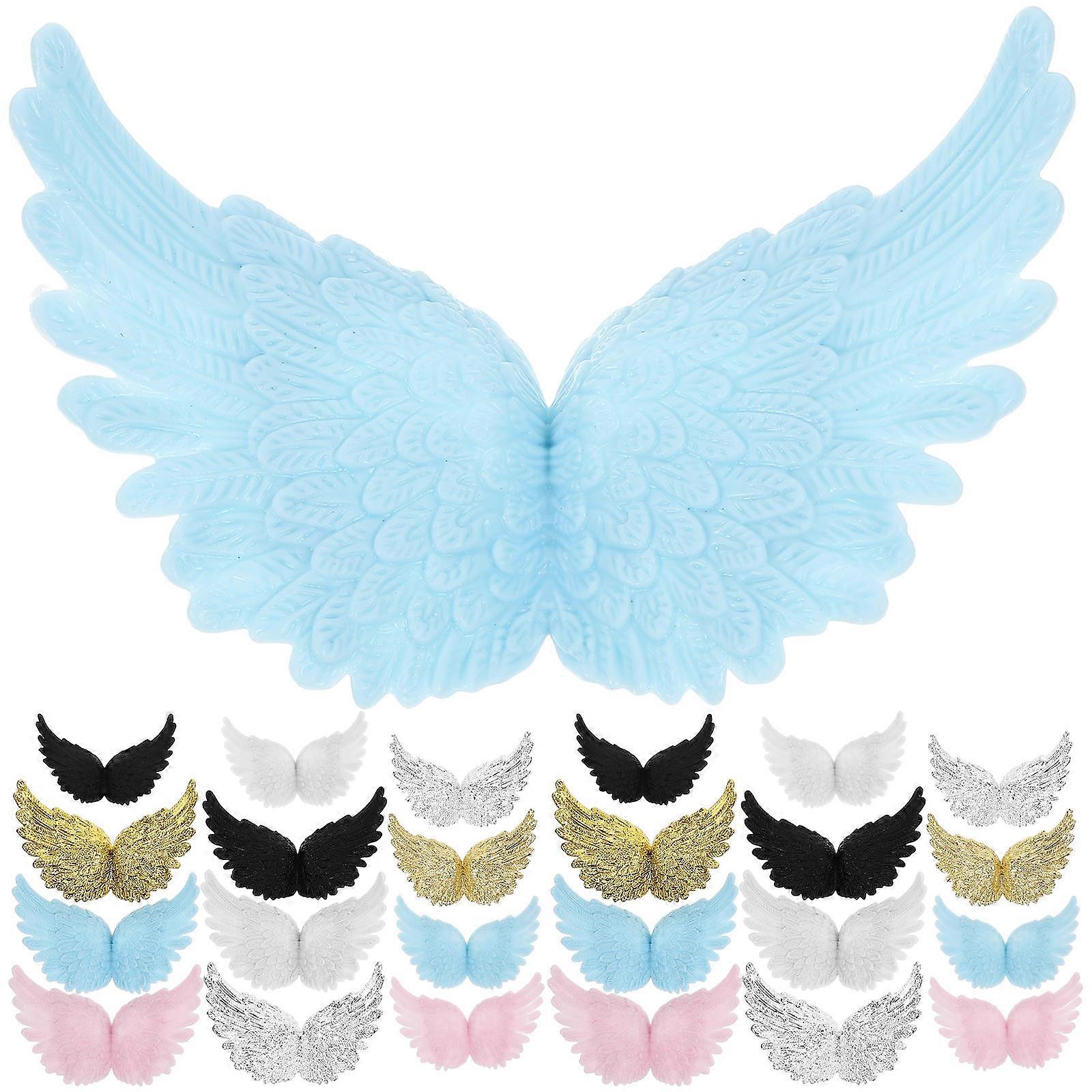 Realistic Design Cake Wing Props 30Pcs Assorted Color Perfect For Celebration Events Such As Birthday Wedding And Party