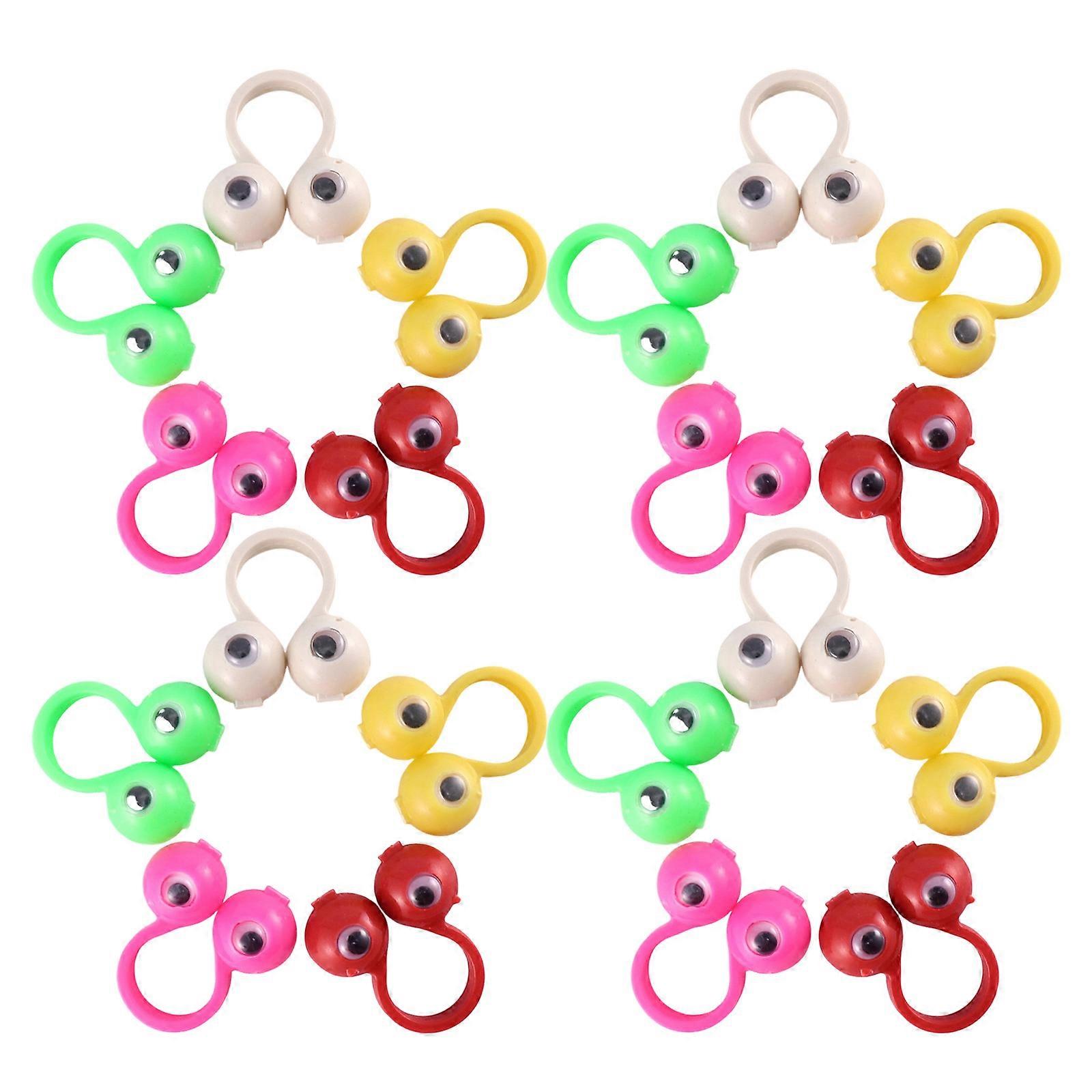 Eyes Finger Puppets Finger Toys for Creative Learning 150Pcs Random Style